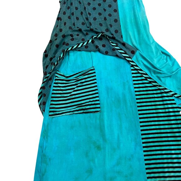 Art of Cloth Cassie Sleeveless Midi Maxi Dress, NWT, USA, Jade, L - Picture 7 of 11